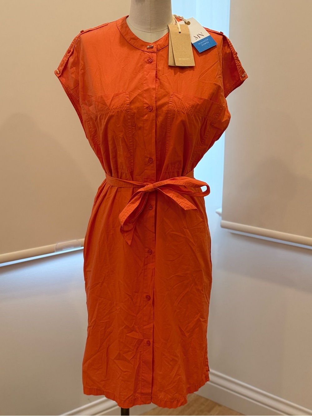 Sessùn Oleria Dress - Tangerine
